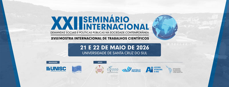 Banner XXI Seminário Internacional